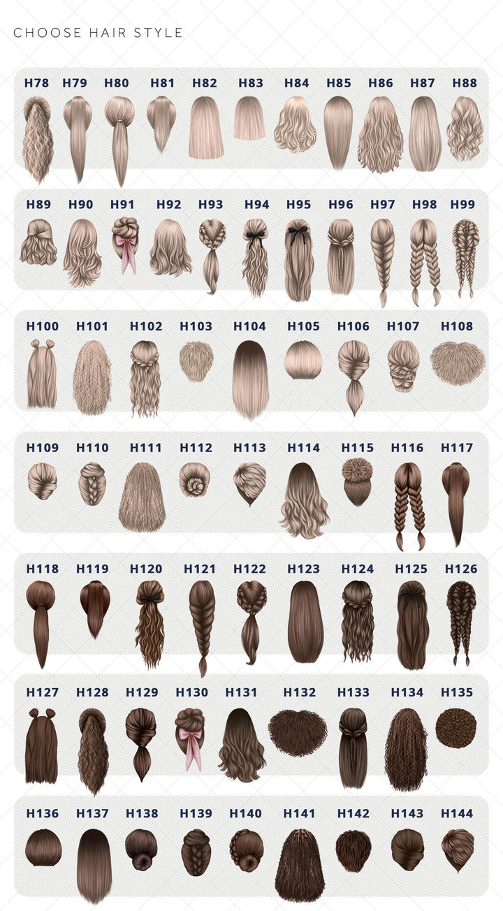 a collection of various hairstyles, each with its own unique style and characteristics. The hairstyles include braids, buns, and other intricate and creative styles that can be styled in different ways. The image is a collage of multiple images showcasing a diverse range of hairstyles, providing a visual representation of the different options available for styling one&#39;s hair.