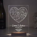 Custom Star Map by date Night lamp, Anniversary gift, Personalized Constellation map,Night sky by date Gift for him/her,couple or engagement