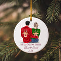 First Christmas Together Ornaments, Christmas Ornament Couple 2024, Xmas Ornament Family, Customized Ornament, personalized couple ornament