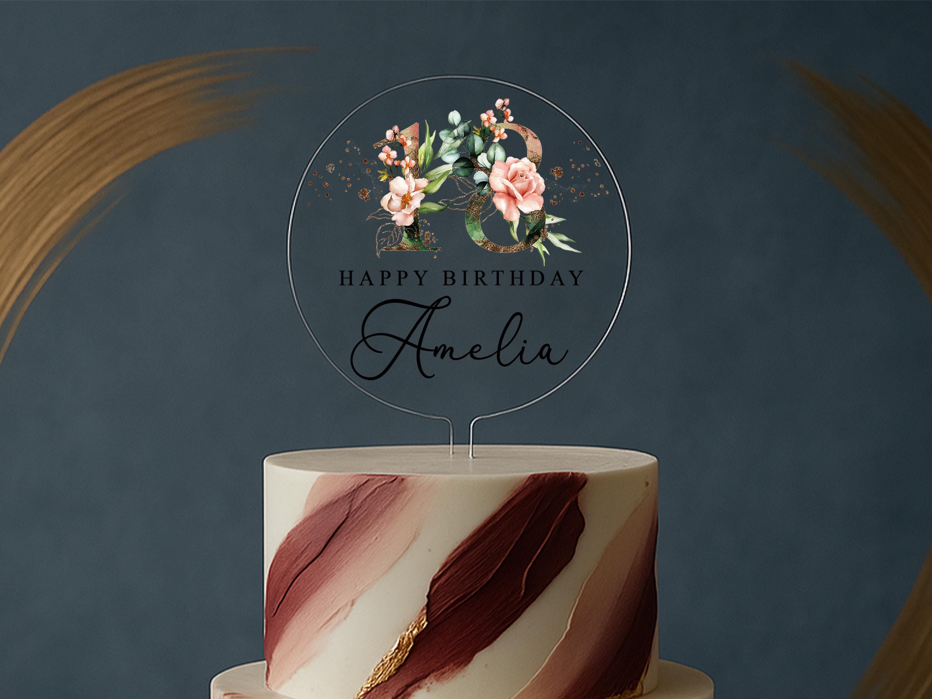 Buy Two Birthday Toppers – Second One Half Price Offer