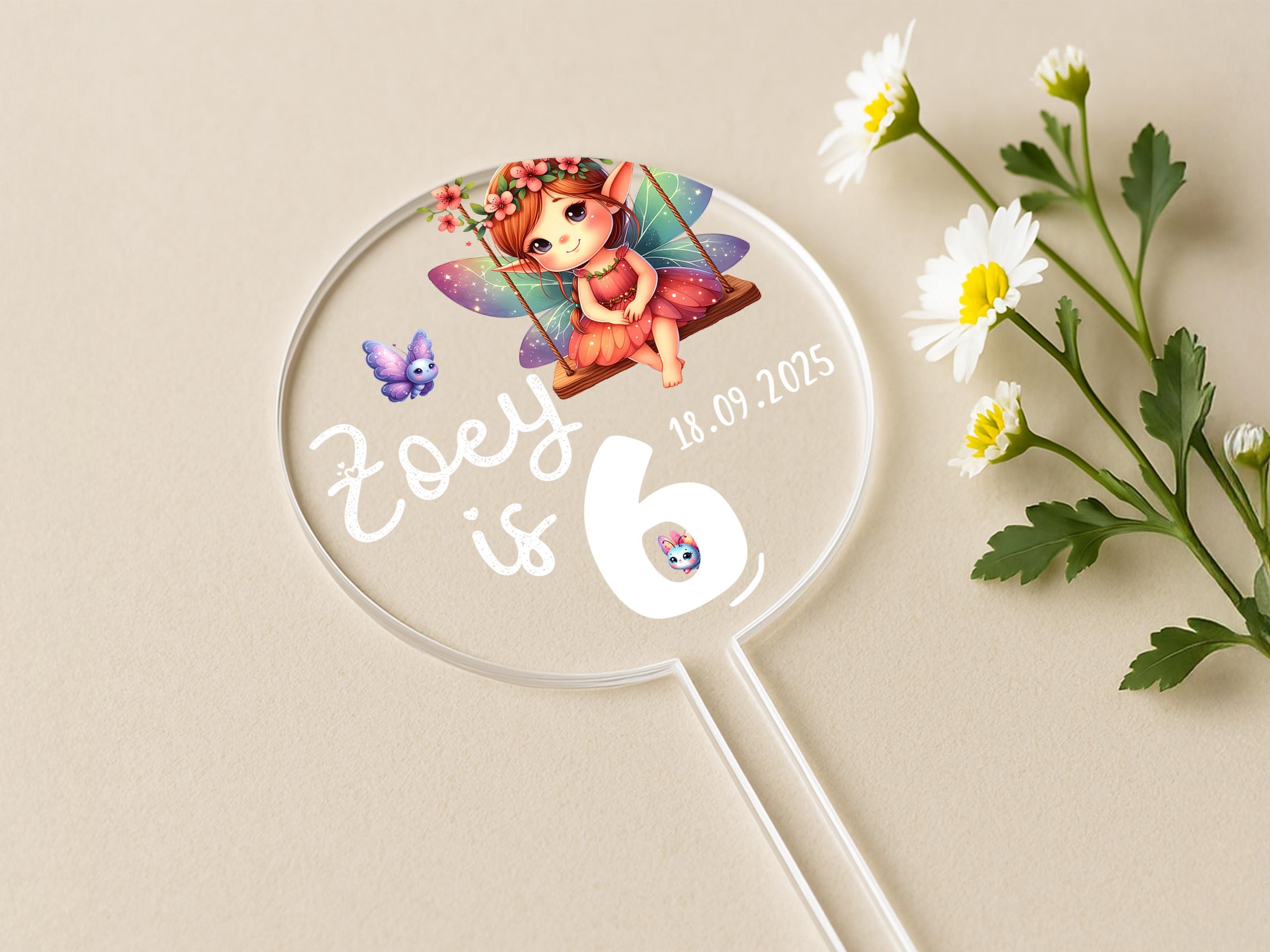 a close up of a magnifying glass with flowers