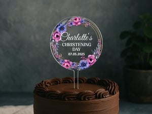 a chocolate cake topped with a chocolate frosted cake