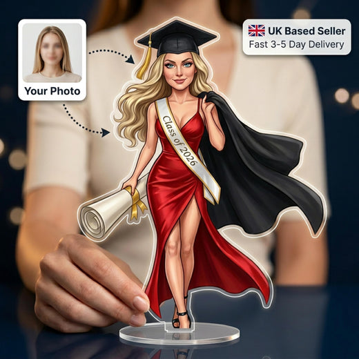 Caricature standees and toppers