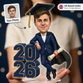 Graduation Gift | Caricature Standee & Cake Topper | Class of 2026 | UK