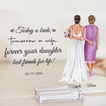 To you, she’s the world’s best mum. And she deserves a unique gift to let her know just how much you care for her and everything she’s done for you over the years. Our wedding acrylic plaques make the perfect present for a wonderful woman.