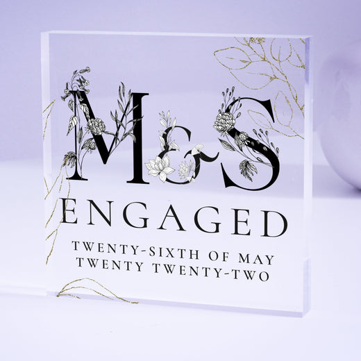 Personalised Engagement Gift