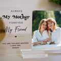 Create a personalized Mothers Day gift. Make the perfect unique personalised mothers day gift that your mum will treasure forever. This lovely clear acrylic photo plaque with a picture of Mum and Daughters is the perfect way to display any special.