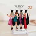 Looking for a unique and sentimental gift to celebrate your loved one graduation? Our custom plaque is the perfect choice! This beautiful piece features over 100 dresses and over 250 hair styles, making it a personalized and thoughtful present to