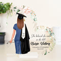 Personalised Nurse Graduation Gifts in Heart-Shaped Acrylic Plaque | Nurse Graduation Gifts | College Graduation Celebration